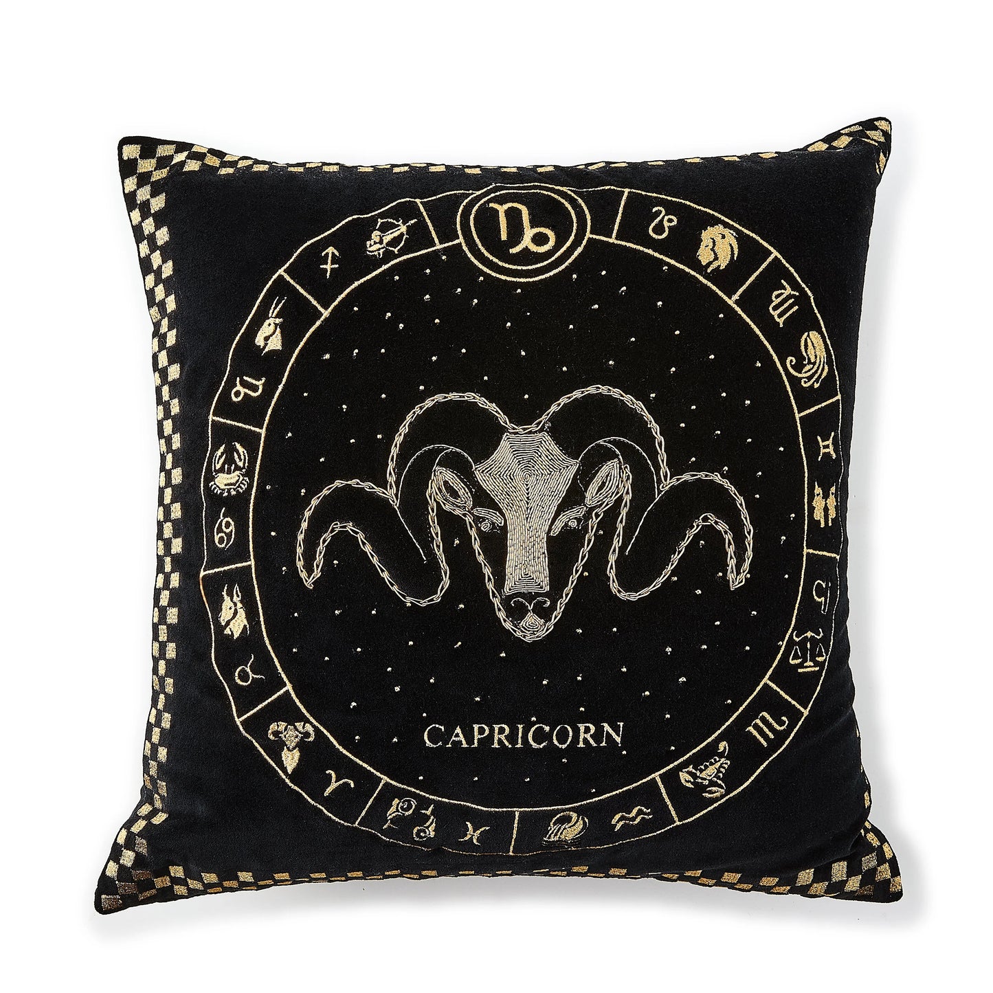 Capricorn Zodiac Throw Pillow