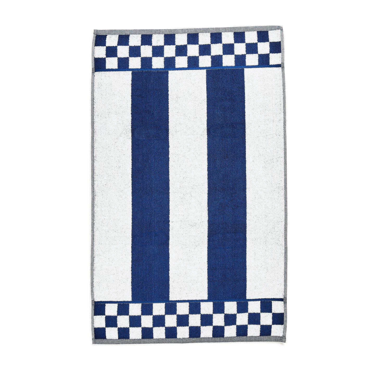 Navy Stripe Hand Towel