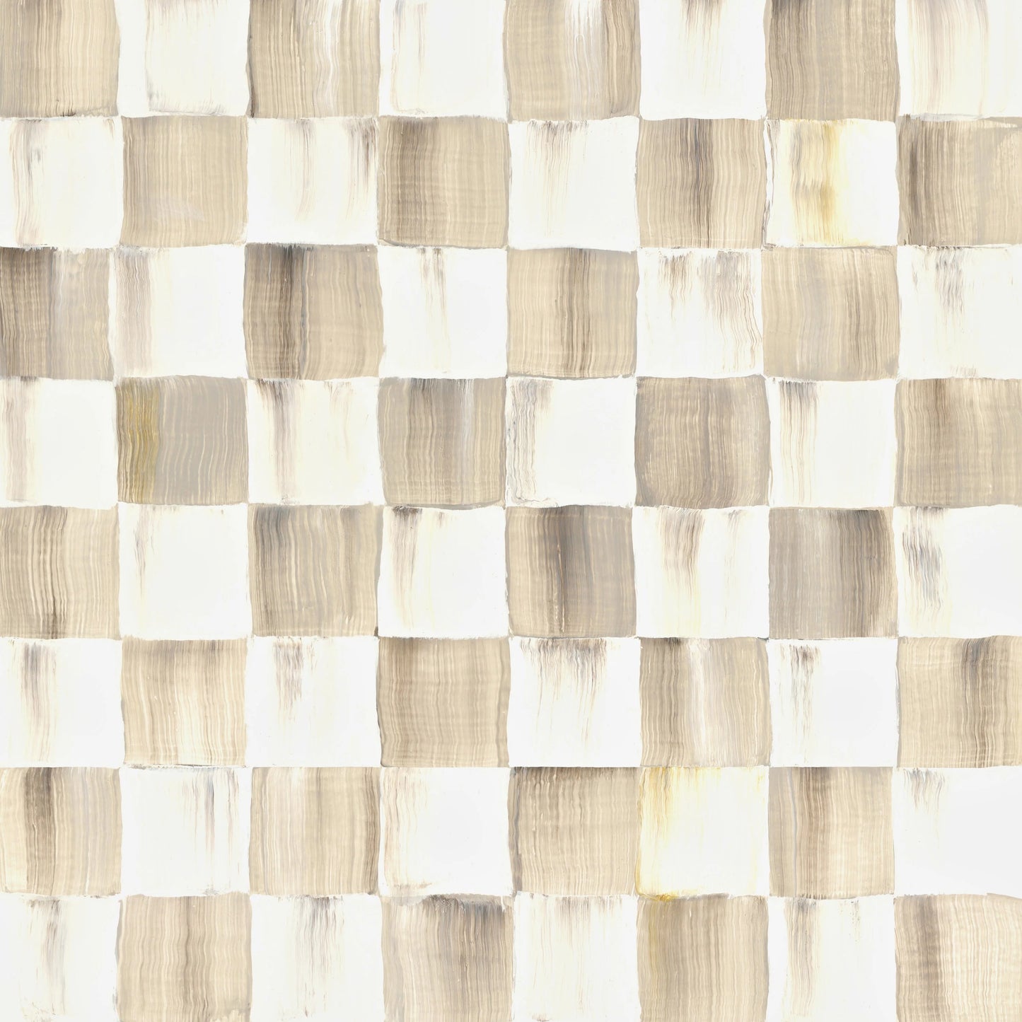 Mocha Check Peel & Stick Wallpaper