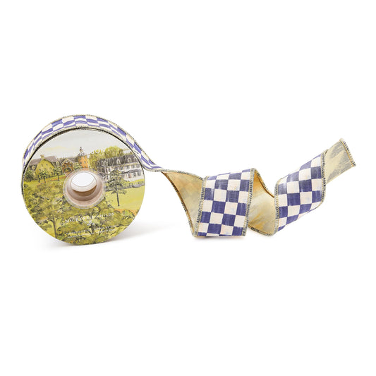 Violet Check 2¡å Ribbon