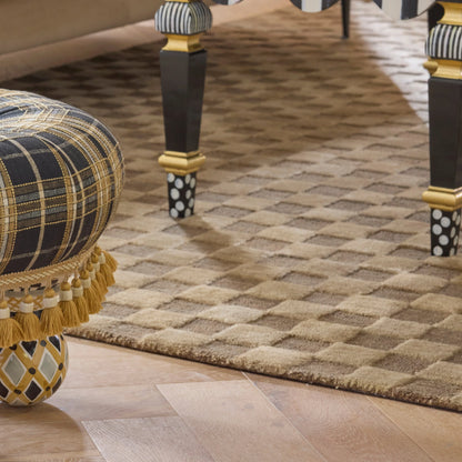 Cocoa Checkerboard 8¡ä x 10¡ä Rug