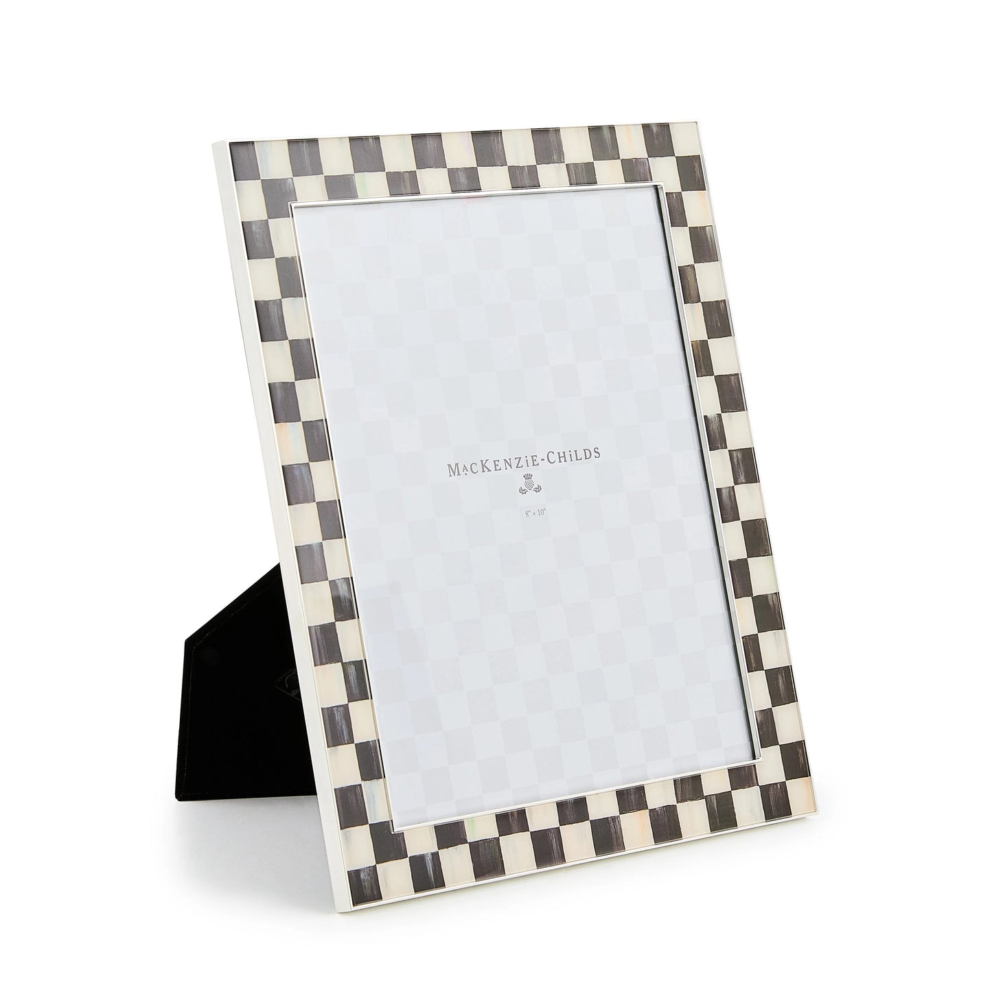 Courtly Check Silver Plated 8¡å x 10¡å Frame