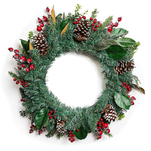 Holiday Berry 24¡å Urn Ring