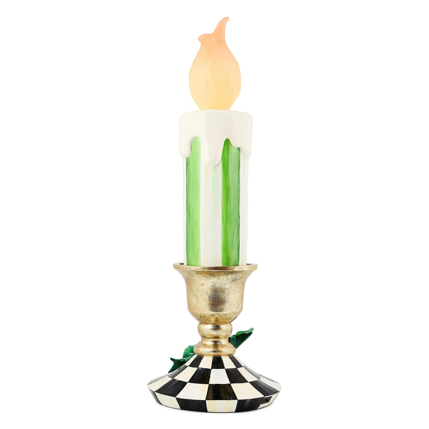 Check It Out Illuminated Small Trophy Candle