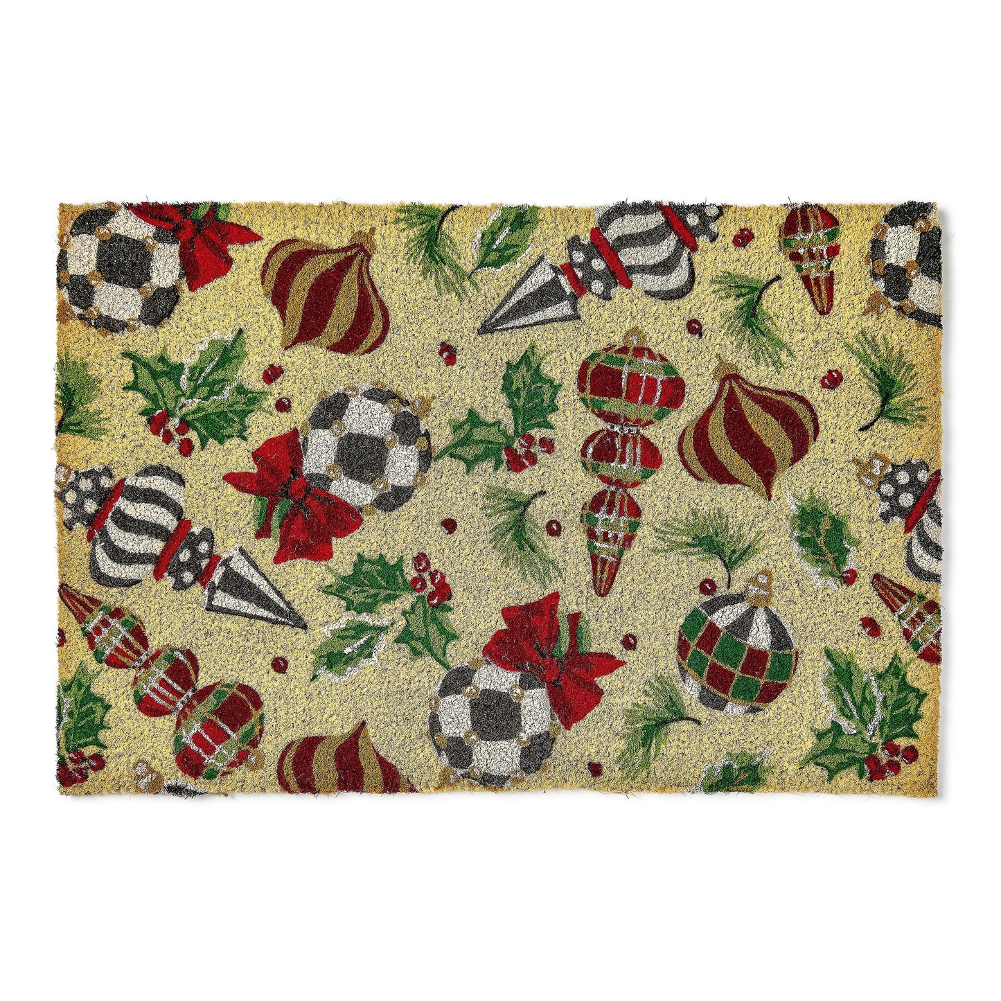 Deck the Halls Entrance Mat