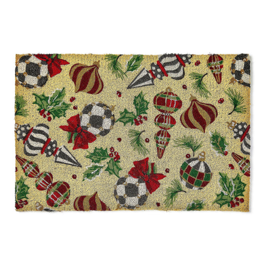 Deck the Halls Entrance Mat