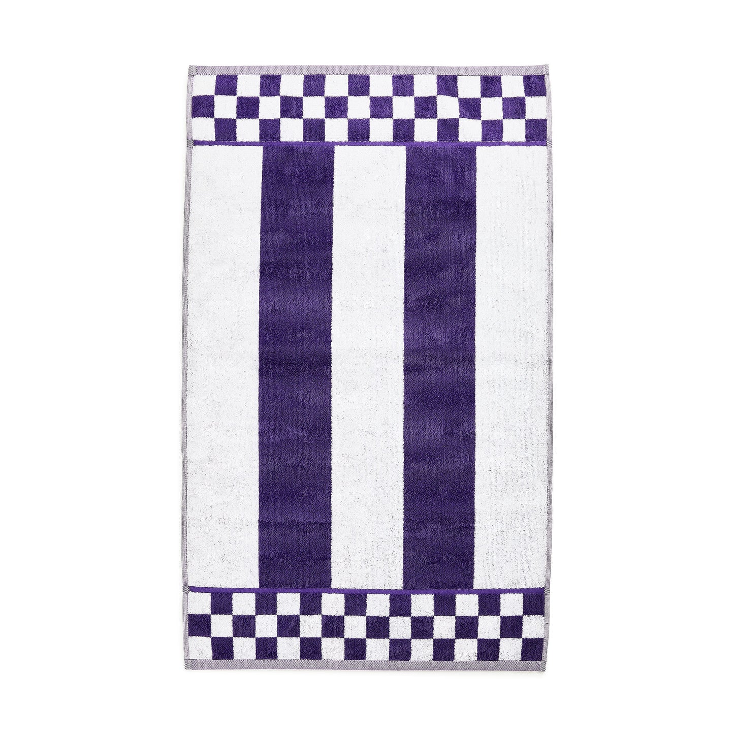 Plum Stripe Hand Towel