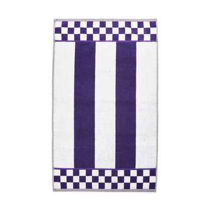 Plum Stripe Hand Towel