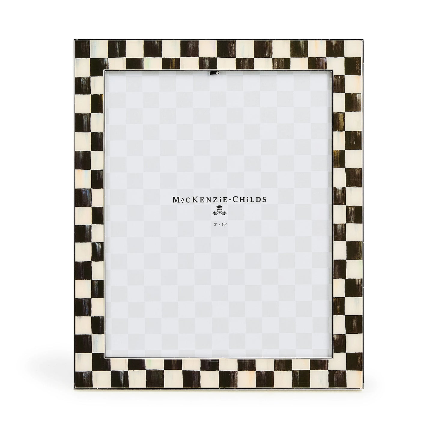 Courtly Check Silver Plated 8¡å x 10¡å Frame