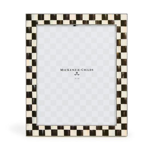 Courtly Check Silver Plated 8¡å x 10¡å Frame