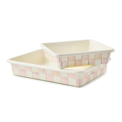 Rosy Check 8¡å Square Baking Pan