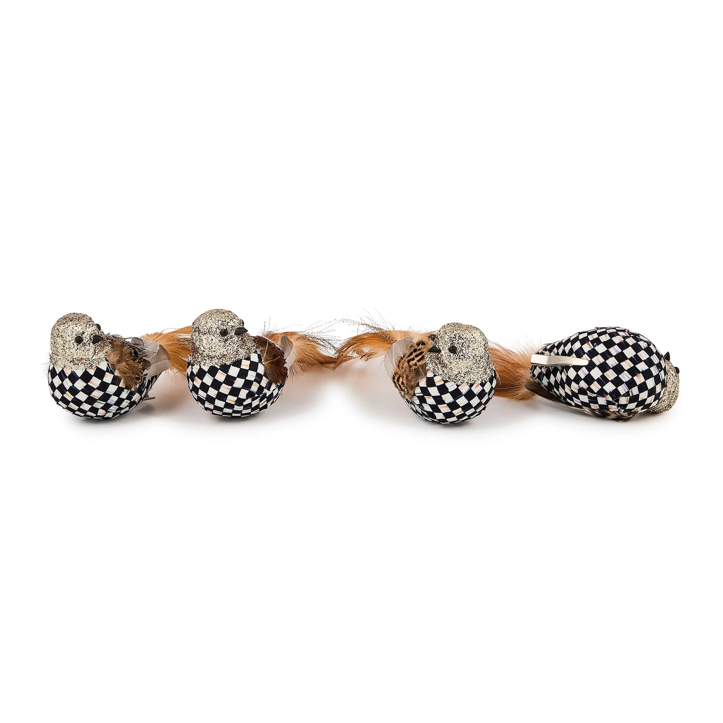 Autumnology Bird Clips, Set of 4