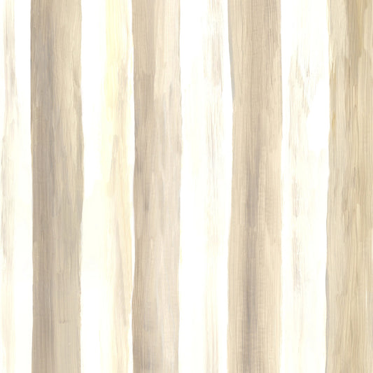 Mocha Stripe Wallpaper